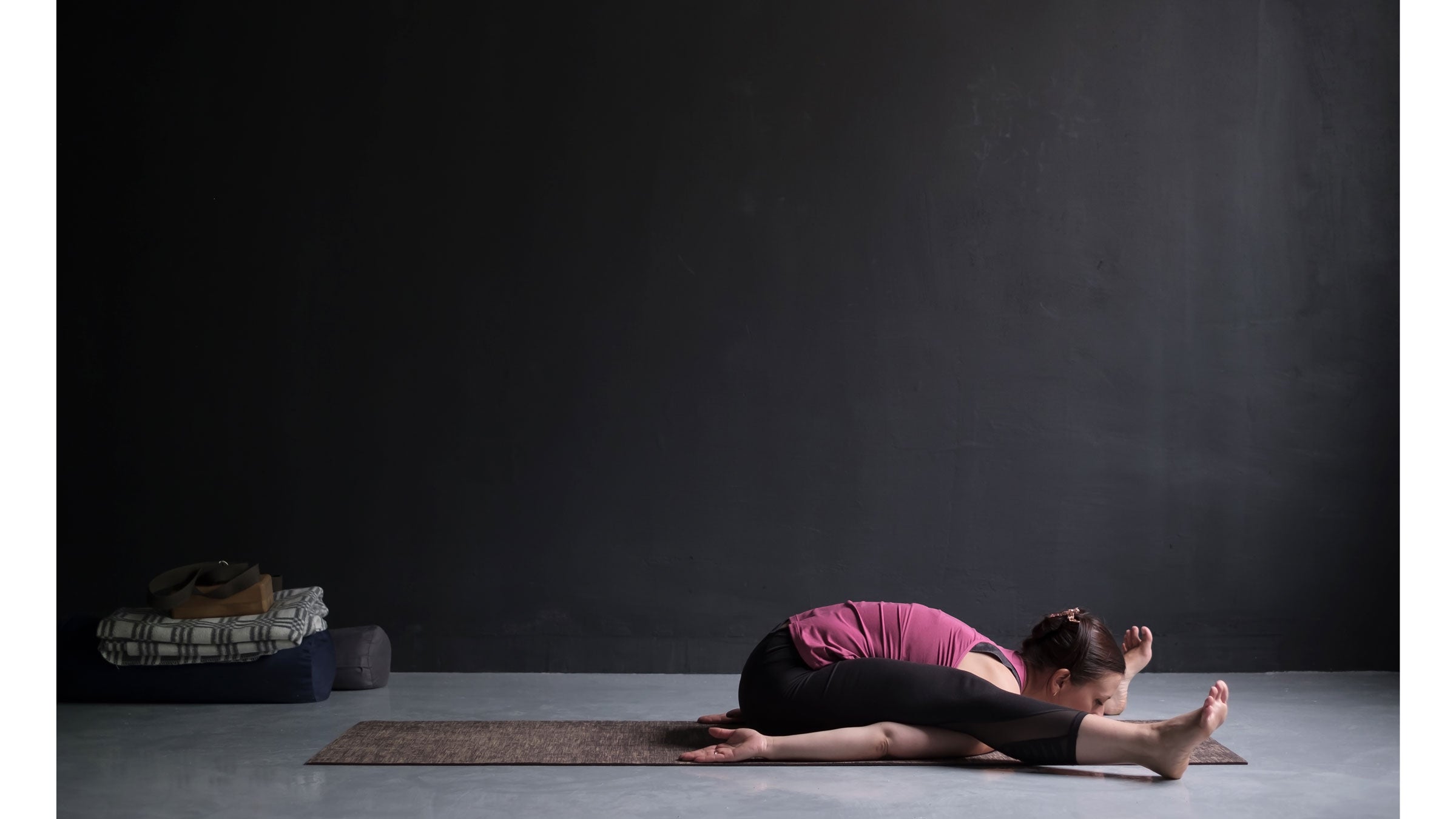 A Lie on your back with knees bent, feet hip-width apart, arms by your sides.B Inhale, press into your feet, lift your hips, and move your arms up and behind you. C Exhale and lower your hips and arms simultaneously.Repeat 6–8 times. 