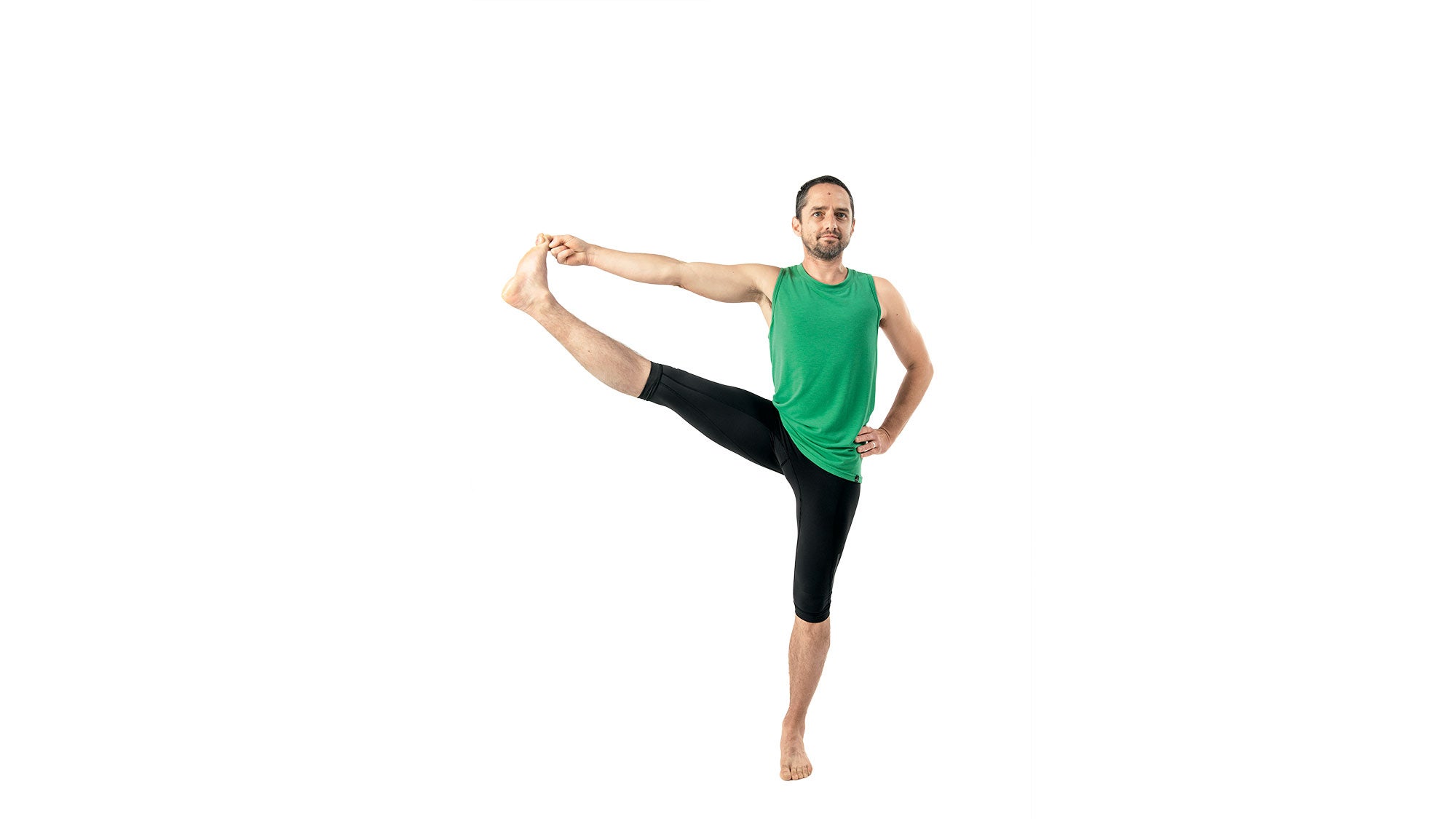 Extended Hand To Big Toe Pose Utthita Hasta Padangustasana