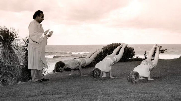 Yogananda Teaching Asana