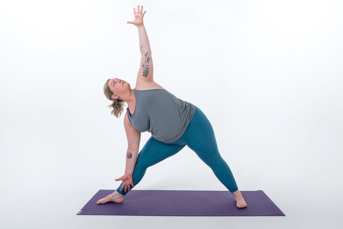 Extended Triangle Pose