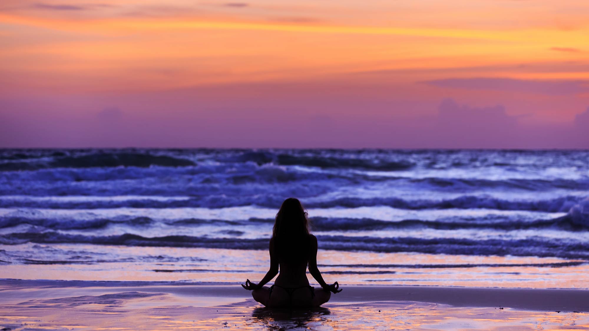 beach meditation