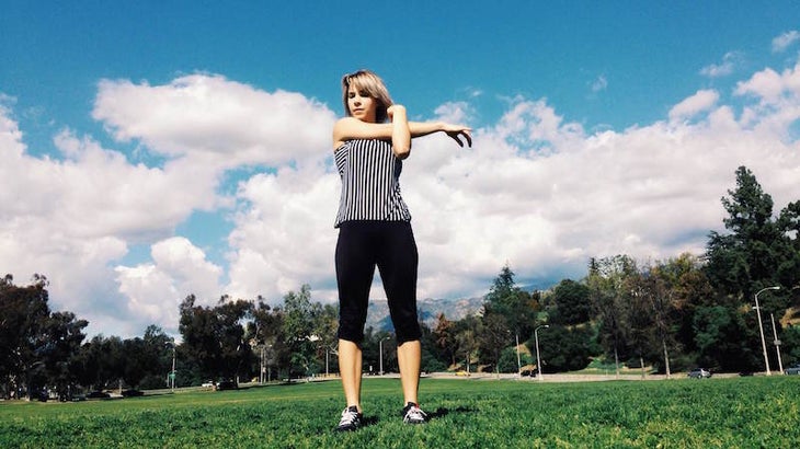 Jenni Tarma Shoulder Stretch Jenni Tarma Shoulder Stretch