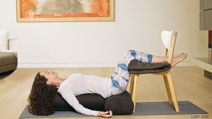 Restorative Dec 14 Legs on a Chair Pose Restorative Dec 14 Legs on a Chair Pose