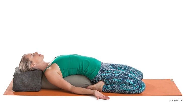 Cleanse_278_4_FNLReclining Hero Pose, supta virasana Reclining Hero Pose, variation, supta virasana