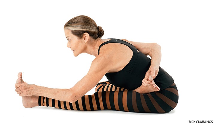 Half-Bound Seated Forward Bend Half-Bound Seated Forward Bend