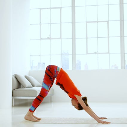 flyingcrowdowndog Tara Stiles downward-facing dog