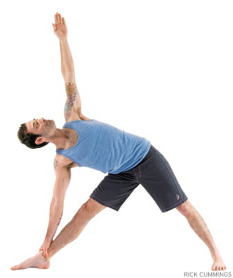 Tias Little HP_081 Tias Little Utthita Trikonasana Extended Triangle Pose Tias Little Tias Little Utthita Trikonasana Extended Triangle Pose