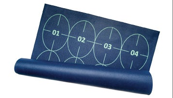 yoga by numbers mat