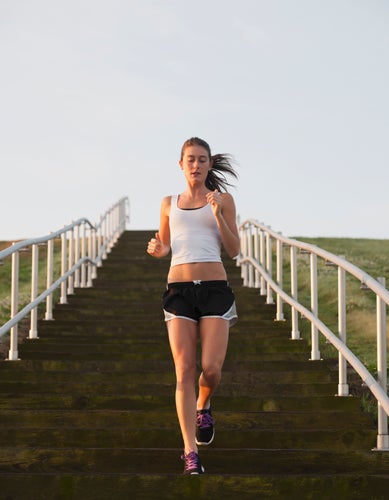 running stairs