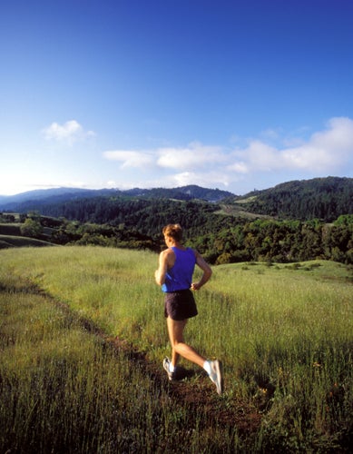 running trail