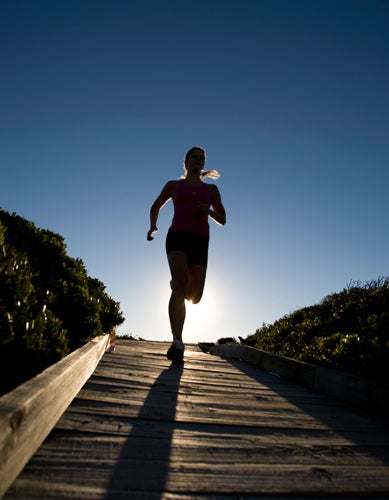 running