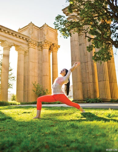 warrior 1 pose