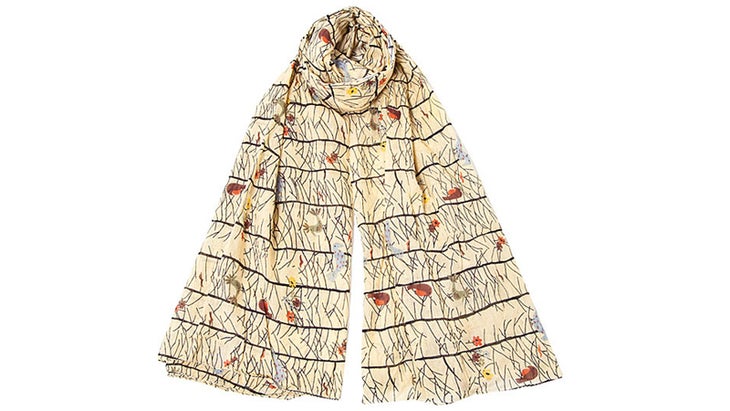 Cotton Bird Family Scarf Cotton bird family scarf