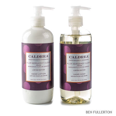 Caldrea Plum Bergamot Clove lotion, hand soap Dec 14 Caldrea Plum Bergamot Clove lotion, hand soap Dec 14