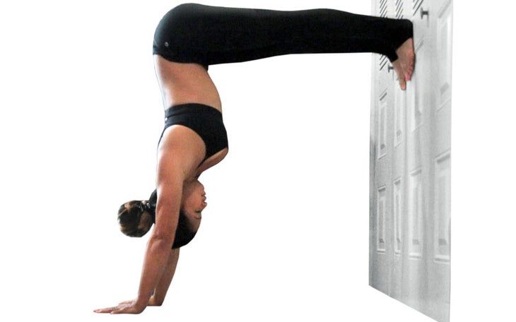 two-fit-moms-inversions-pose-5 two fit moms L-shape handstand prep