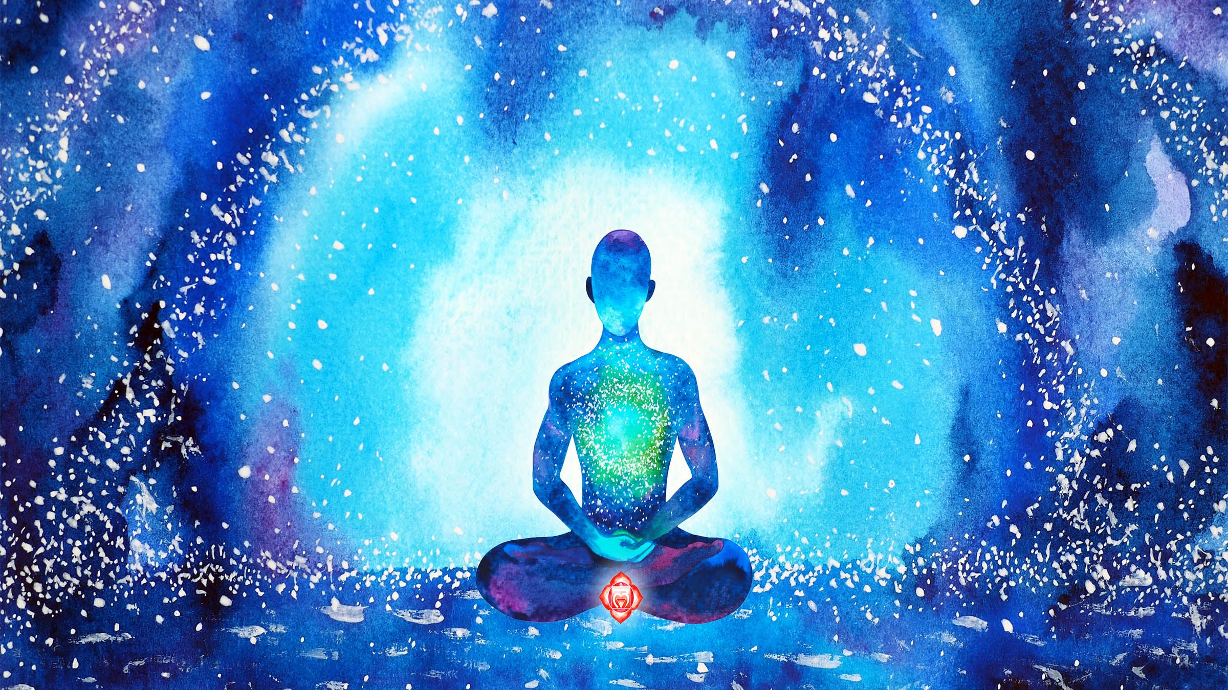 illustration of the root chakra