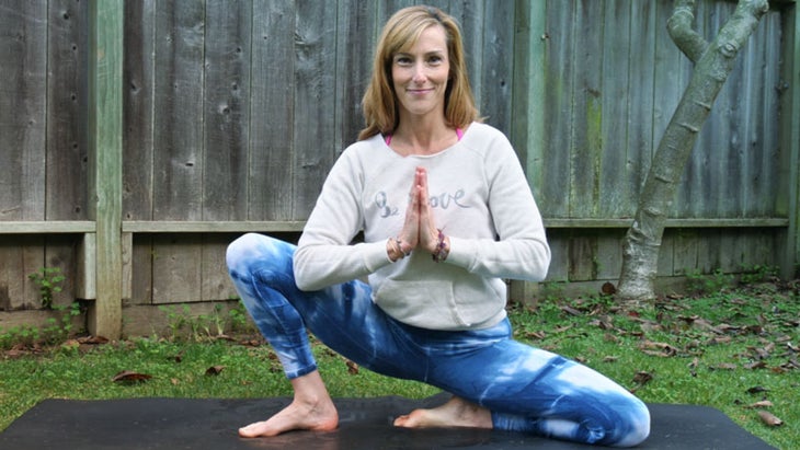 Stephanie-Snyder Seated Goddess Pose Seated Goddess Pose