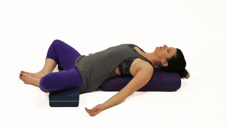 Gina Caputo-hangover-reclining-bound-angle-supta-baddha-konasana Gina Caputo--reclining-bound-angle-supta-baddha-konasana