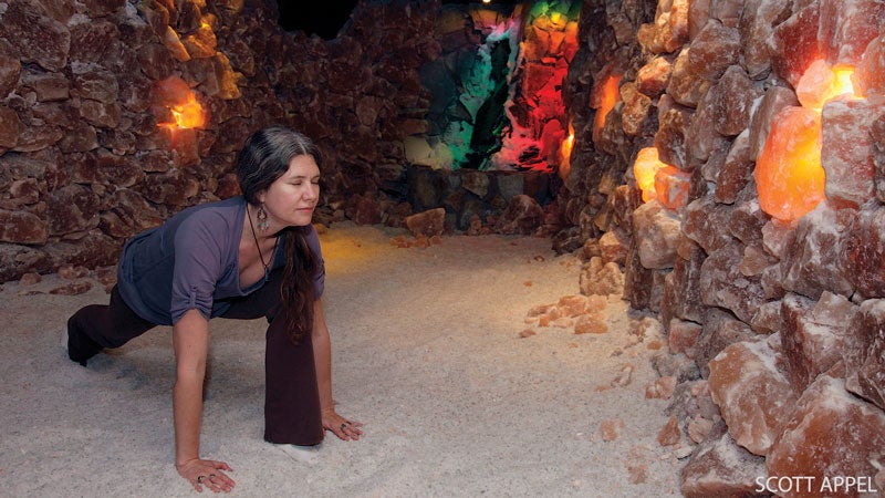 yoga trends Salt Mine Yoga Low Lunge Anjaneyasana