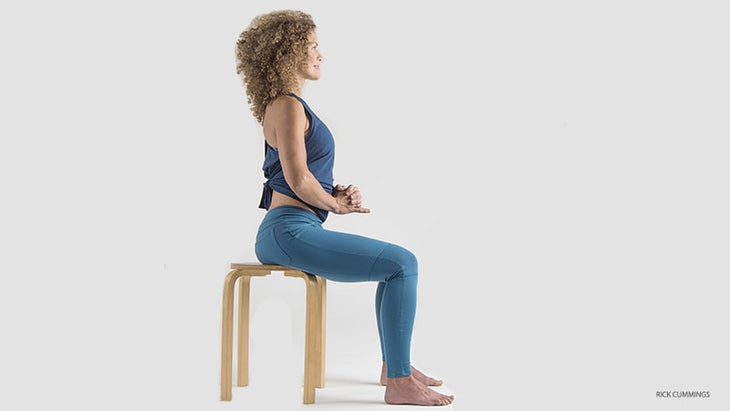anxiety_276_09_FNLL_seated_chair_pose Yoga Poses to tame anxiety, chair yoga, easy seat pose, sukhasana