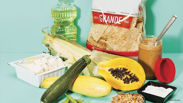 Nourish_276_02_FNL nourish, food, papaya, zucchini, peanut butter