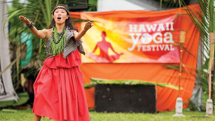 hawaii yoga, escape