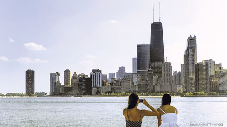 Chicago, city, girls