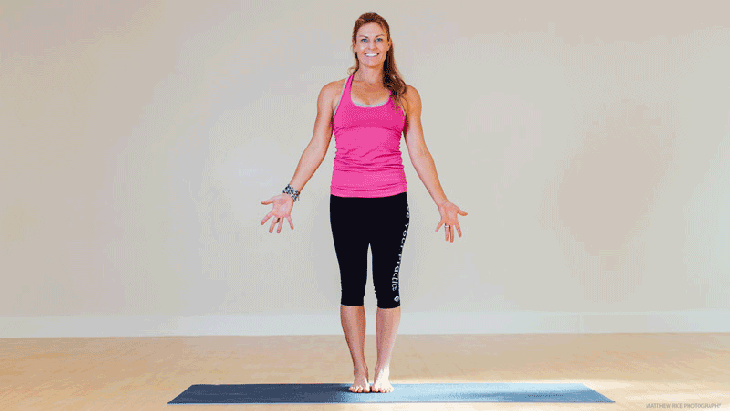 mountain-chair-tree mountain pose, tadasana