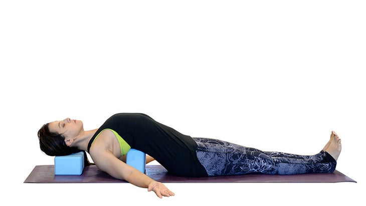 Two Fit Moms Chest Opener. Two Fit Moms Chest Opener, restorative fish pose