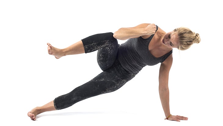 The Side Plank Crunch Sequence The Side Plank Crunch Sequence