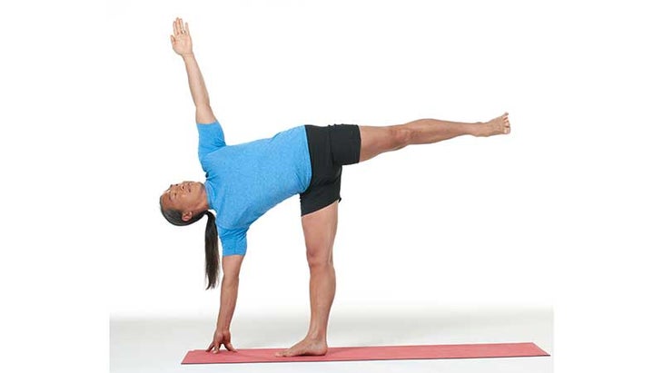 rodney-yee---half-moon-pose rodney yee, half moon pose, ardha chandrasana