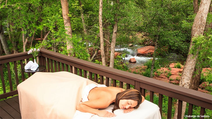 LAubergedeSedona spa, relax, massage
