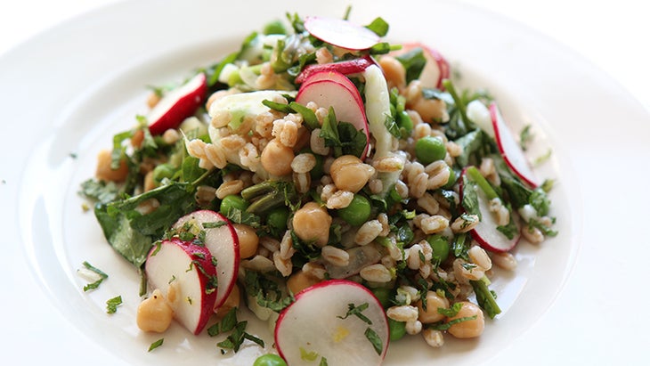Spring Farro Salad from Kripalu. Spring Farro Salad from Kripalu.