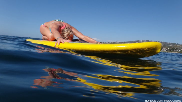 ChildsPose SUP StokedYogi Childs Pose SUP