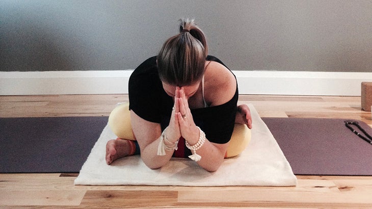square, seated pose, prayer square, seated pose, prayer