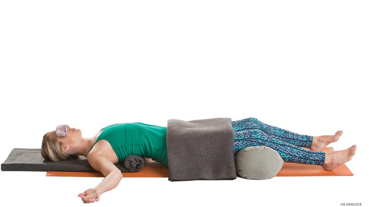 cleanse_278_9_FNLCorpse Pose Corpse Pose,
supported variation, svasana