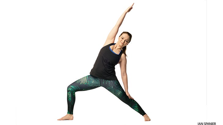 Reverse Warrior Pose Reverse Warrior Pose
