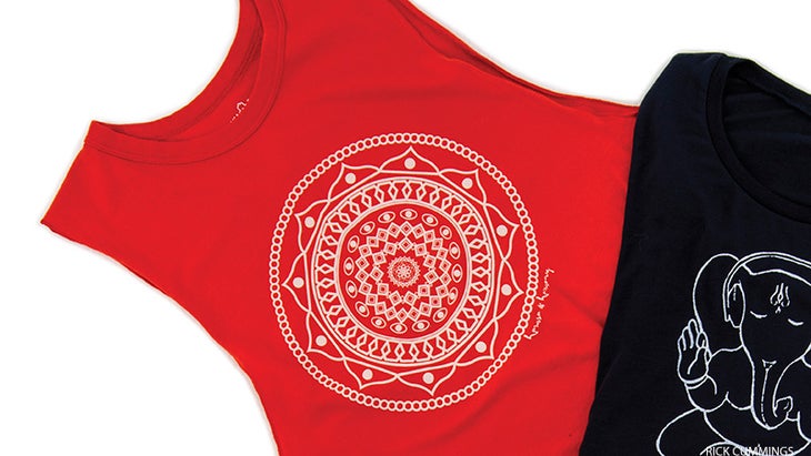 Hamsa & Harmony Organic-cotton Mandala Muscle Tank Hamsa & Harmony Organic-cotton Mandala Muscle Tank