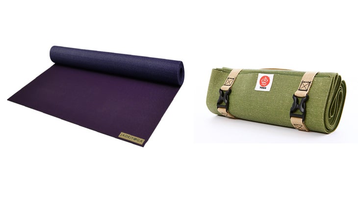 Jade’s new Voyager mat and YOGO Mat Ultralight