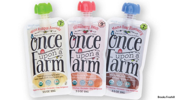 Once Upon a Farm Baby Food Squeeze Packets Once Upon a Farm Baby Food Squeeze Packets