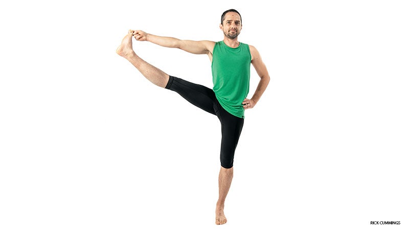 Master Extended Hand To Big Toe Pose