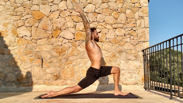 lunge arrow variation lunge arrow variation