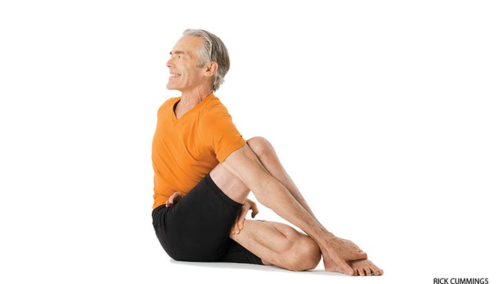 Challenge Pose: Full Lord of the Fishes Pose (Purna Matsyendrasana)