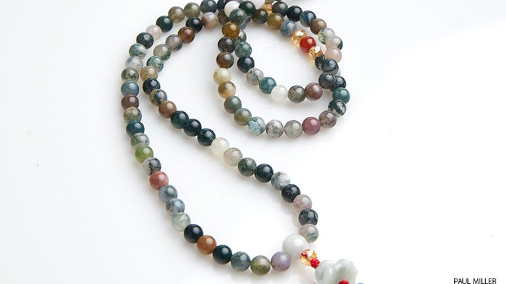 Five Star Hippie’s Jade Stone Mala Five Star Hippie’s Jade Stone Mala