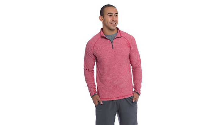 Continuum Pullover Brick Continuum Pullover Brick