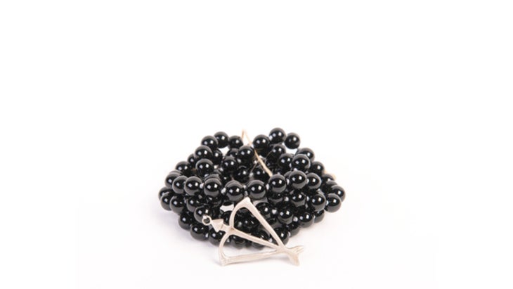 Men's Unisex Open Heart Warrior Black Onyx Protection 108 Mala Men's Unisex Open Heart Warrior Black Onyx Protection 108 Mala