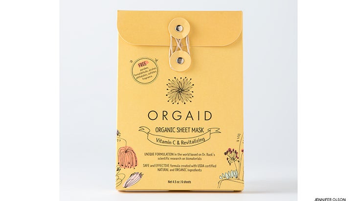 Orgaid’s Vitamin C and Revitalizing Organic Sheet Mask Orgaid’s Vitamin C and Revitalizing Organic Sheet Mask