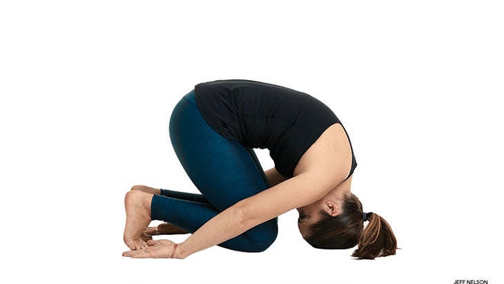 Rabbit pose Rabbit pose