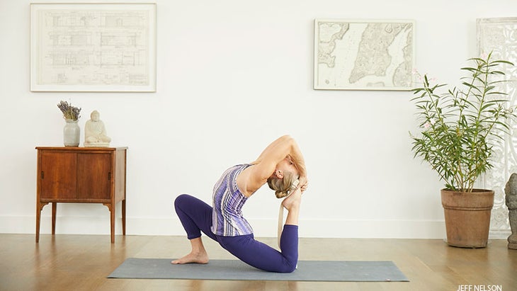 pix King Pigeon Pose Yoga Benefits iyengar yoga 101 king pigeon pose 3 ways