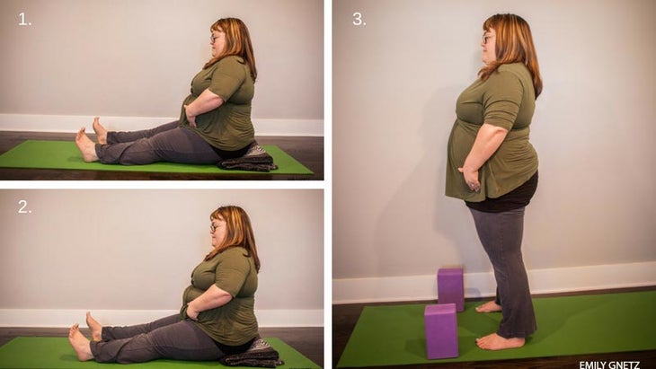 Anna Guest-Jelley Move your belly down, up, or in Anna Guest-Jelley Make space for your belly in any yoga pose